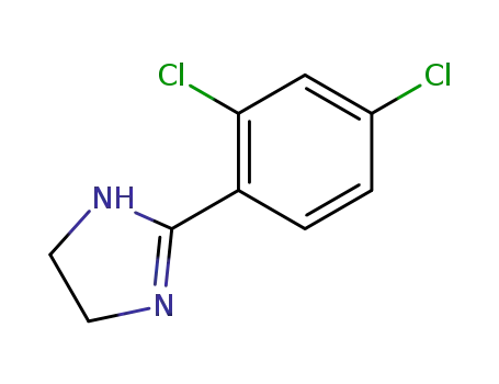 1H-Imidazole, 2-(2,4-dichlorophenyl)-4,5-dihydro-
