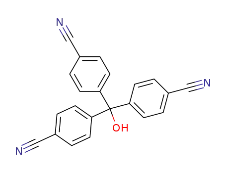 Tris(4-cyanophenyl)methanol