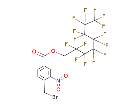2,2,3,3,4,4,5,5,6,6,7,7,8,8,8-pentadecafluoro-1-octyl 4-(bromomethyl)-3-nitrobenzoate
