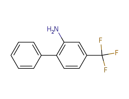 Molecular Structure of 363-08-6 (4-(trifluoromethyl)-[1,1'-biphenyl]-2-amine)