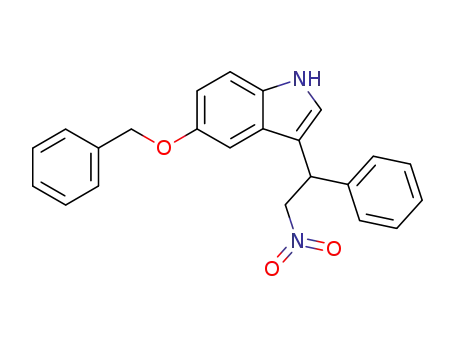 5-benzyloxy-3-(2-nitro-1-phenyl-ethyl)-indole