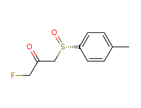 2-Propanone, 1-fluoro-3-[(S)-(4-methylphenyl)sulfinyl]-