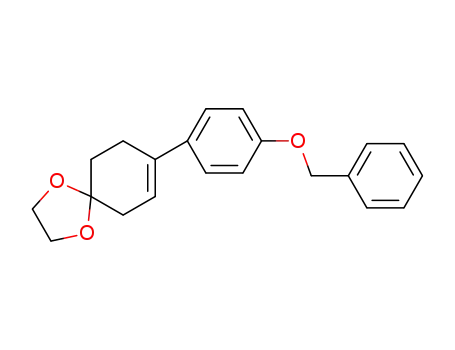 4,4-ethylenedioxy-1-(4'-phenylmethoxyphenyl)cyclohexene