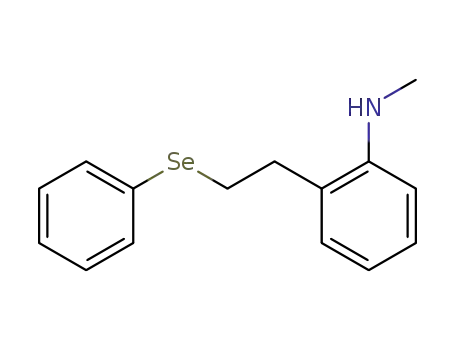 Methyl-[2-(2-phenylselanyl-ethyl)-phenyl]-amine