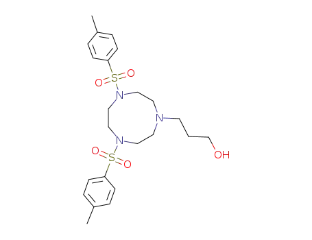 3-<N,N'-bis(p-toluenesulfonyl)-1,4,7-triazacyclononyl>-1-propanol
