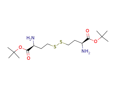 2-amino-4-(3-amino-3-<i>tert</i>-butoxycarbonyl-propyldisulfanyl)-butyric acid <i>tert</i>-butyl ester