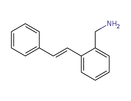 Benzenemethanamine, 2-(2-phenylethenyl)-, (E)-