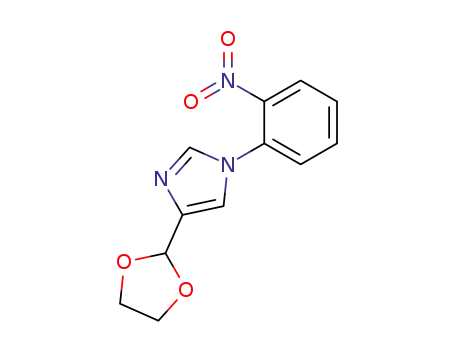 1H-Imidazole, 4-(1,3-dioxolan-2-yl)-1-(2-nitrophenyl)-