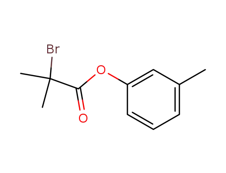 3-methylphenyl bromoisobutyrate