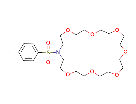 N-(p-tolylsulphonyl)-1,4,7,10,13,16,19-heptaoxa-22-azacyclotetracosane