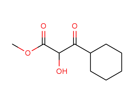 시클로 헥산 프로판 산, -alpha–hydroxy–ba–oxo-, 메틸 에스테르 (9CI)