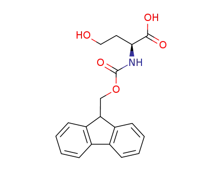 Molecular Structure of 172525-85-8 (N<sup>α</sup>-(Fluoren-9-ylmethoxycarbonyl)-L-homoserine)