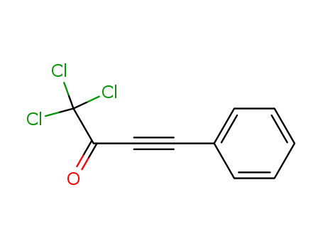 Molecular Structure of 66725-82-4 (1,1,1-trichloro-4-phenyl-3-butyn-2-one)