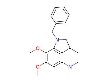 1-Benzyl-7,8-dimethoxy-5-methyl-1,2,2a,3,4,5-hexahydro-pyrrolo[4,3,2-de]quinoline