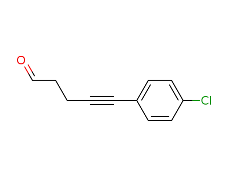 4-Pentynal, 5-(4-chlorophenyl)-