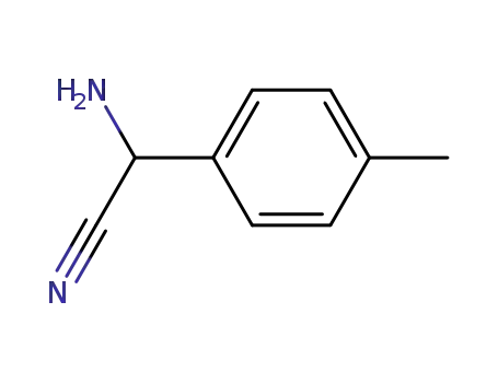 Molecular Structure of 56464-69-8 (DL-4-methylphenylglycine nitrile)
