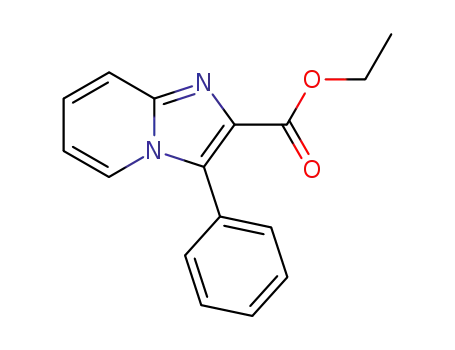 2-ethoxycarbonyl-3-phenylimidazo<1,2-a>pyridine