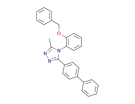 4-(2-benzyloxy)-5-(4-biphenyl)-3-methyl-1,2,4-triazole