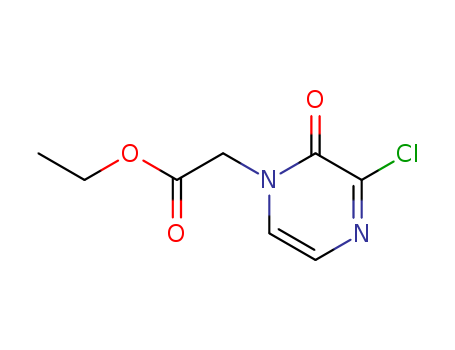 (3-Chloro-2-oxo-2H-pyrazin-1-yl)acetic acid ethyl ester