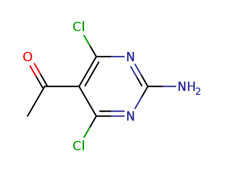 Ethanone, 1-(2-amino-4,6-dichloro-5-pyrimidinyl)-