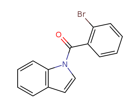 Molecular Structure of 135966-94-8 (1H-Indole, 1-(2-bromobenzoyl)-)