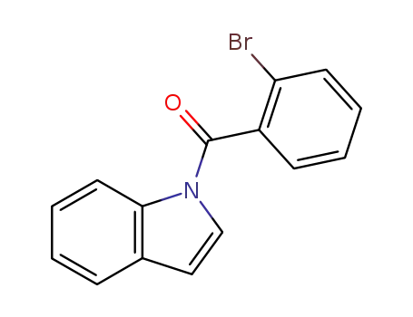 Molecular Structure of 135966-94-8 (1H-Indole, 1-(2-bromobenzoyl)-)