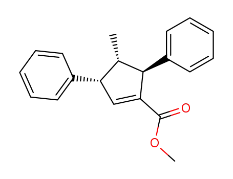 (3R,4S,5S)-methyl 4-methyl-3,5-diphenyl-1-cyclopentene-1-carboxylate
