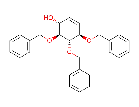 (1R,4R,5S,6S)-4,5,6-tris(phenylmethoxy)cyclohex-2-en-1-ol
