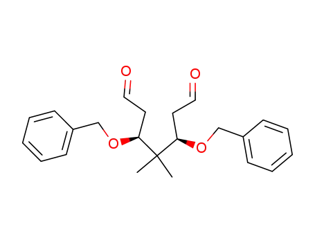 (3RS,5SR)-3,5-dibenzyloxy-4,4-dimethylheptane-1,7-dial