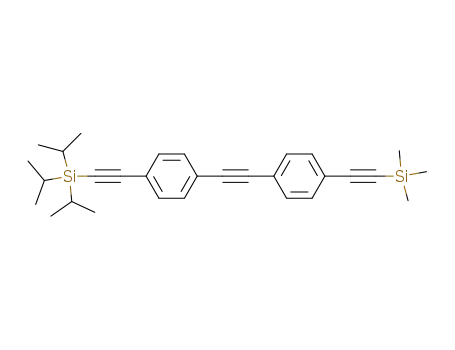 트리이소프로필((4-((4-((트리메틸실릴)에티닐)페닐)에티닐)페닐)에티닐)실란