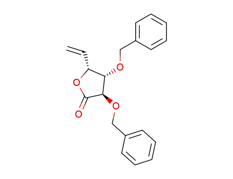 (3R,4S,5R)-3,4-Bis-benzyloxy-5-vinyl-dihydro-furan-2-one
