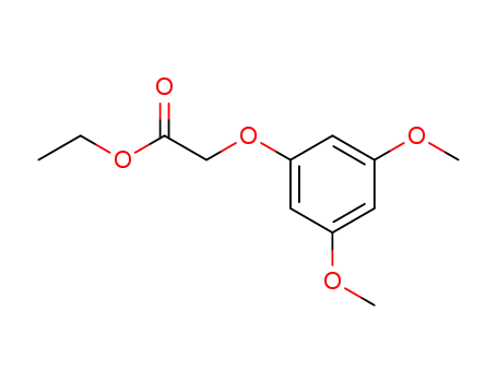 Molecular Structure of 115109-77-8 (Acetic acid, (3,5-dimethoxyphenoxy)-, ethyl ester)