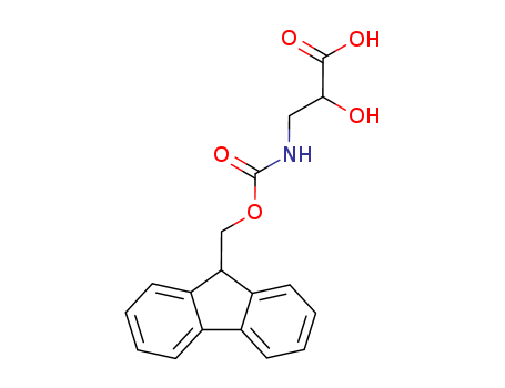 Propanoic acid,3-[[(9H-fluoren-9-ylmethoxy)carbonyl]amino]-2-hydroxy-