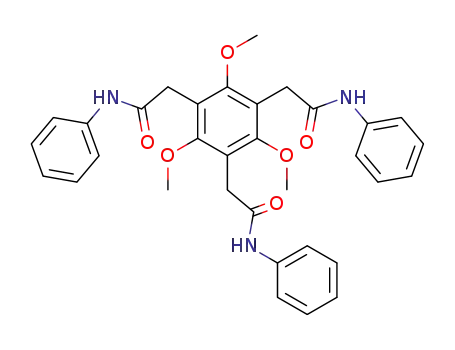 N-phenyl-2-(2,4,6-trimethoxy-3,5-bis-phenylcarbamoylmethyl-phenyl)-acetamide