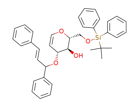 3-O-(1,3-Diphenylprop-2-en-1-yl)-6-O-t-butyldiphenylsilyl-D-glucal