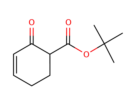 Molecular Structure of 925424-04-0 (3-Cyclohexene-1-carboxylic acid, 2-oxo-, 1,1-dimethylethyl ester)