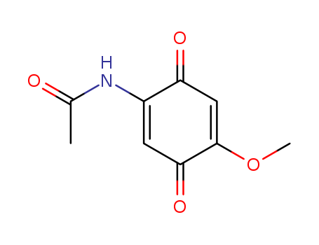Acetamide, N-(4-methoxy-3,6-dioxo-1,4-cyclohexadien-1-yl)-