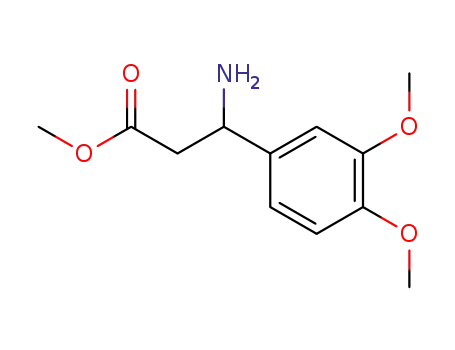 1-(3,4-Dimethoxyphenyl)-3-methoxy-3-oxopropan-1-aminium