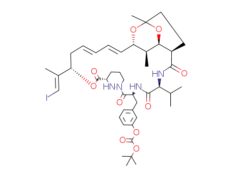 C<sub>43</sub>H<sub>59</sub>IN<sub>4</sub>O<sub>10</sub>