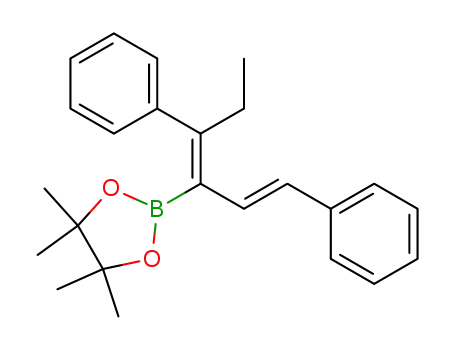 (E,Z)-1-phenyl-3-(4',4',5',5'-tetramethyl-1',3',2'-dioxaborolan-2'-yl)-4-phenyl-1,3-hexadiene