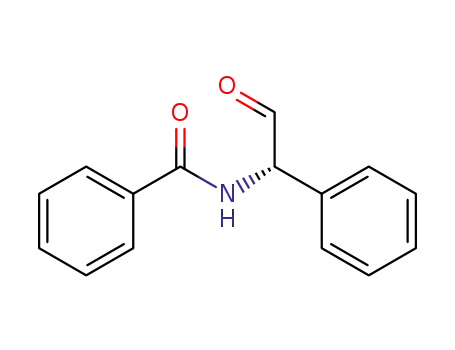 Molecular Structure of 163010-72-8 (N-benzoyl-(S)-phenylglycinal)