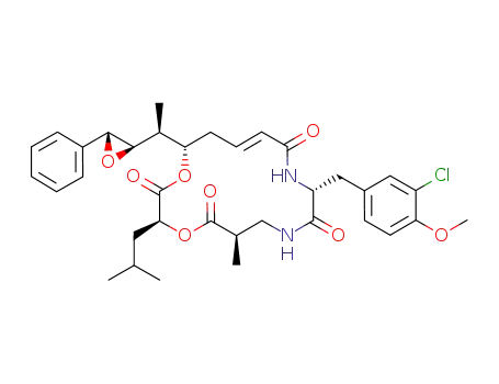 Molecular Structure of 124689-65-2 (Cryptophycin)