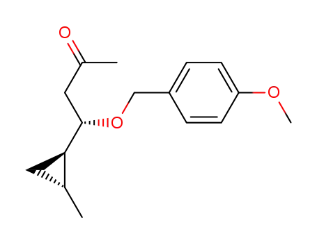 2-Butanone,
4-[(4-methoxyphenyl)methoxy]-4-[(1R,2R)-2-methylcyclopropyl]-, (4S)-
