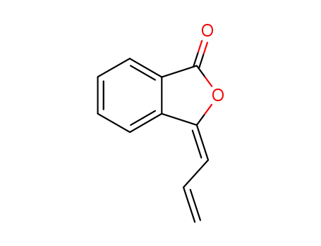 Molecular Structure of 112533-15-0 (1(3H)-Isobenzofuranone, 3-(2-propenylidene)-, (E)-)