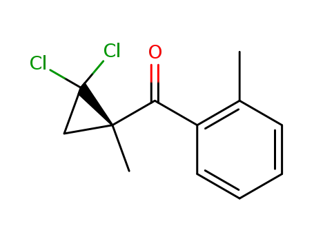 (-)-(1S)-2,2-dichloro-1-methylcyclopropyl(o-tolyl)methanone