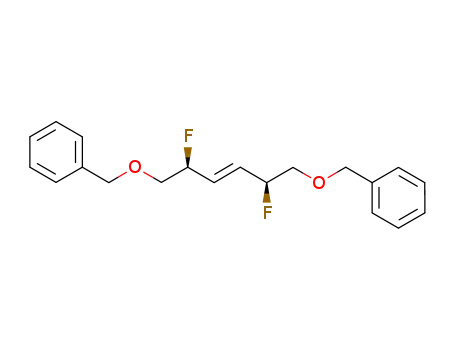 Benzene, 1,1'-[(2,5-difluoro-3-hexene-1,6-diyl)bis(oxymethylene)]bis-