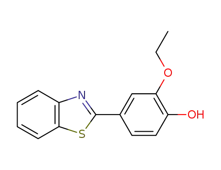 Molecular Structure of 6265-95-8 ((4Z)-4-(1,3-benzothiazol-2(3H)-ylidene)-2-ethoxycyclohexa-2,5-dien-1-one)