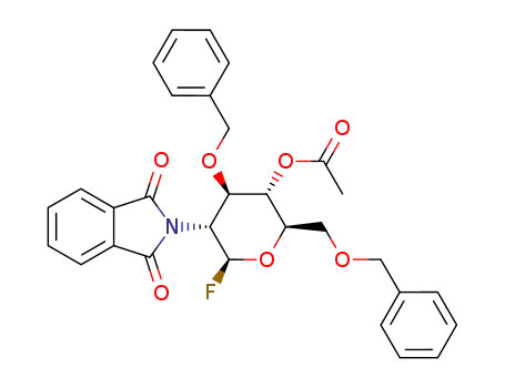 4-O-acetyl-3,6-di-O-benzyl-2-deoxy-2-phthalimido-β-D-glucopyranosyl fluoride