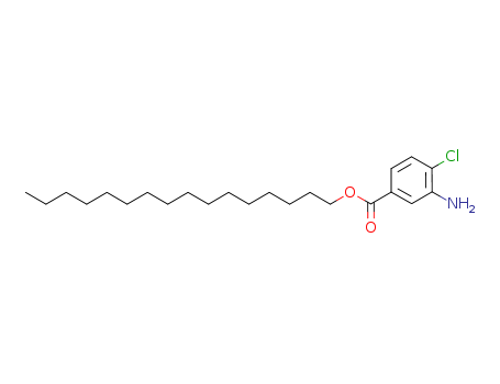 3-Amino-4-chloro benzoic acid hexadecylester