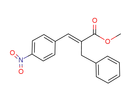(E)-2-benzyl-3-(4-nitrophenyl)-acrylic acid methyl ester